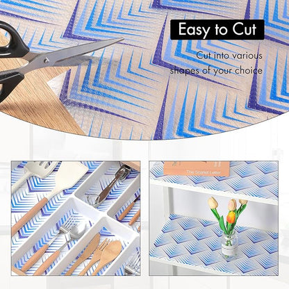 Cooyes Shelf Liner for Kitchen Cabinets – Non-Adhesive Waterproof Drawer Liner - Image 5