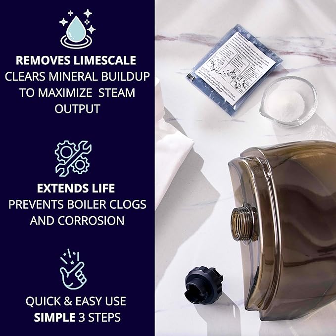 SALAV Garment Steamer Descaling Solution Decalcifier Packets - Image 6