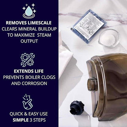 SALAV Garment Steamer Descaling Solution Decalcifier Packets - Image 6