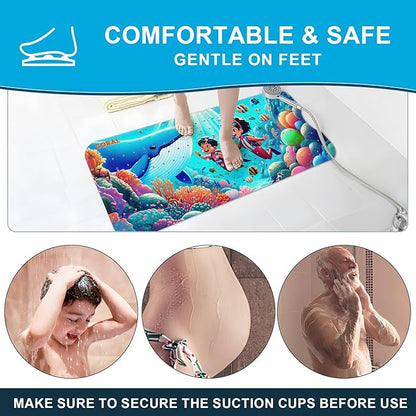 XIYUNTE Baby Bath Mat for Tub Non Slip Kids Bath Mat - Image 4