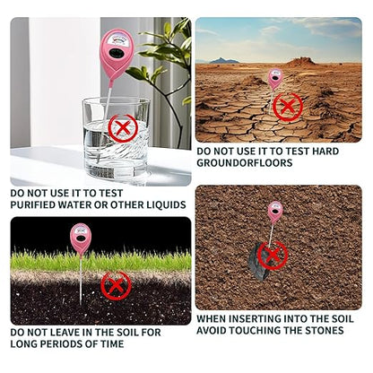 Soil Moisture Meter, Garden Plant Water Meter, Plants Moisture Meter, Lawn Soil - Image 8