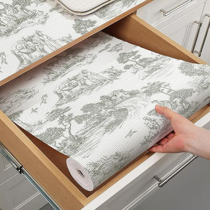 Tatyanna Shelf Liner for Kitchen Cabinets Non Adhesive Drawer Liner Non Slip by Tatyanna