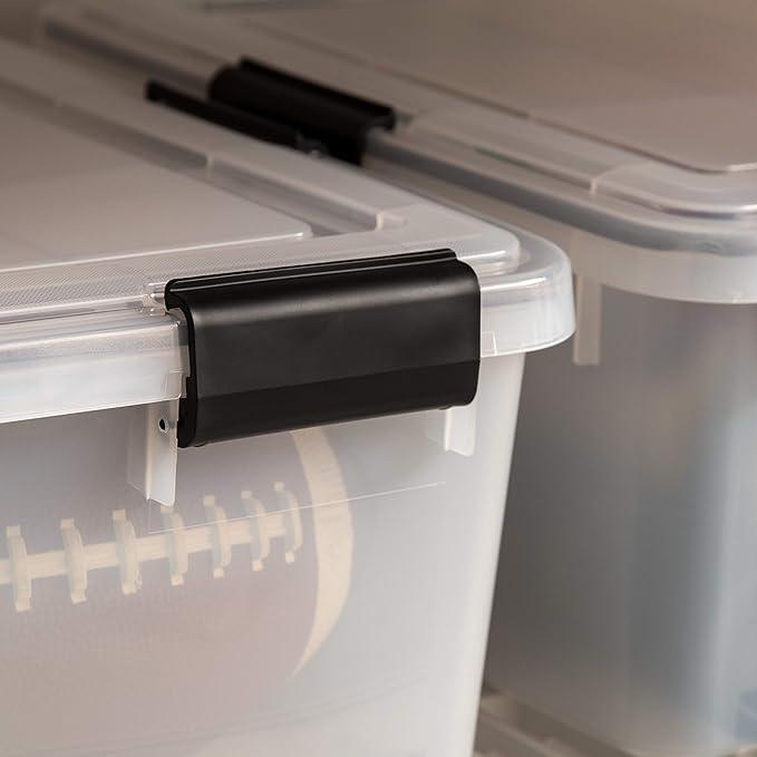 IRIS USA 41 Quart WEATHERPRO Plastic Storage Box - Image 4