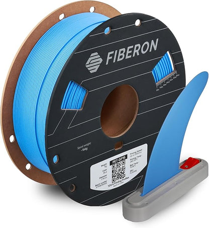 Polymaker Fiberon Blue PET-GF15 3D Printer Filament 1.75mm 1KG, 15% Glass Fiber by Polymaker