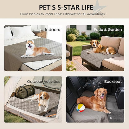gogobunny 3X Stronger Waterproof Pet Blanket, Scratch Proof Furniture Protector - Image 4