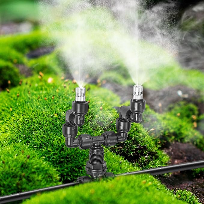 CozyCabin 2Pcs Double Reptile Mister Nozzles, 1/4'' Reptile Misting Spray - Image 7