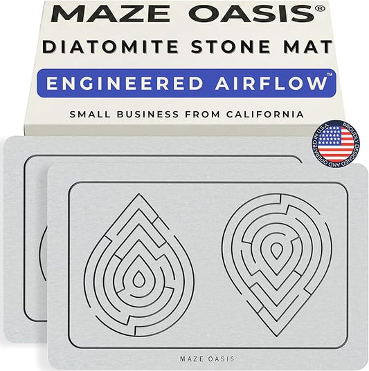 Bathroom Mat Set – Stone Bath Mats by MAZEOASIS