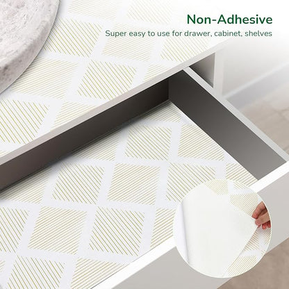 Drawer and Shelf Liner for Kitchen 11.8in x 20FT, Non-Slip Non-Adhesive Cabinet - Image 3