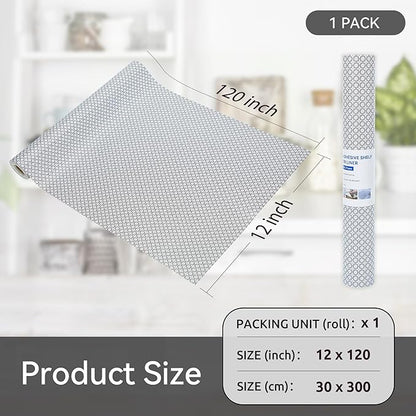 FIFTY FEET 12"x120" Non-Adhesive Shelf Liner - Image 5