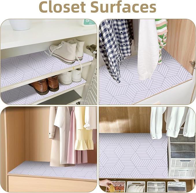 Shelf Liners for Kitchen Cabinets 24in x 30FT, Non Adhesive Cabinet Liner - Image 7
