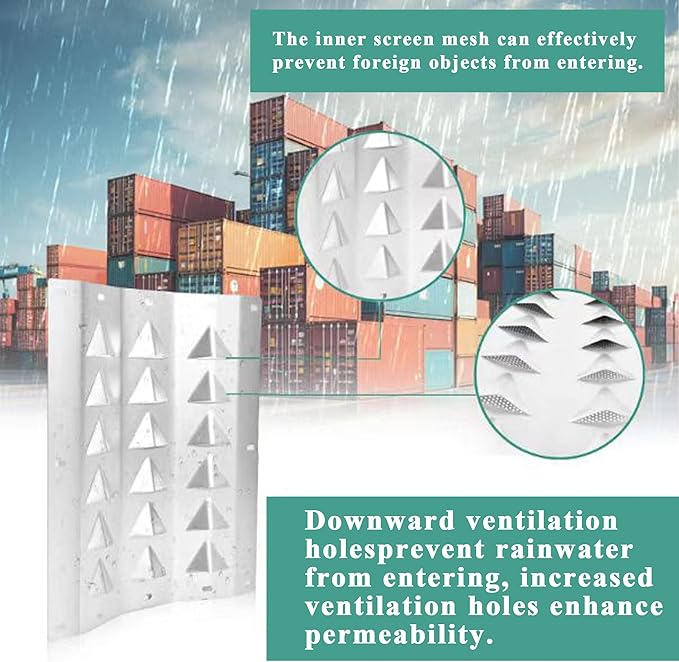 Shipping Container Air Vent Kit Cross Flow Ventilation Preventing Excessive - Image 3