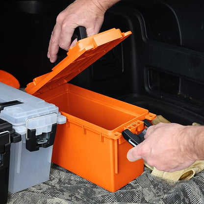 Sheffield 12630 Ammo Storage Box, Stackable .30 Cal Field Boxes, Water and Dust - Image 8