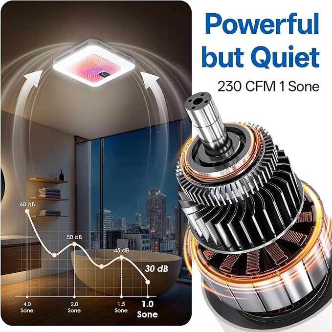 Smart Bathroom Exhaust Fan - Image 6