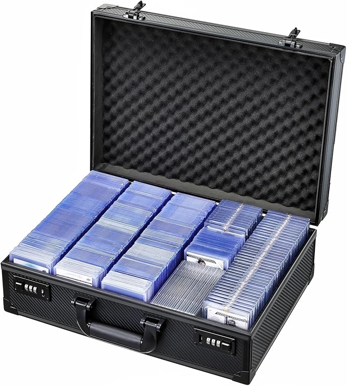 Card Storage Box for 3" x 4" 35pt Toploaders, Sports Cards Case by Boldblox