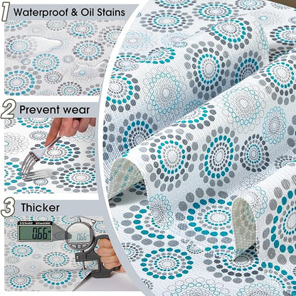 Drawer and Shelf Liner, Non-Slip Kitchen Cabinet Liners Non-Adhesive Thick - Image 6