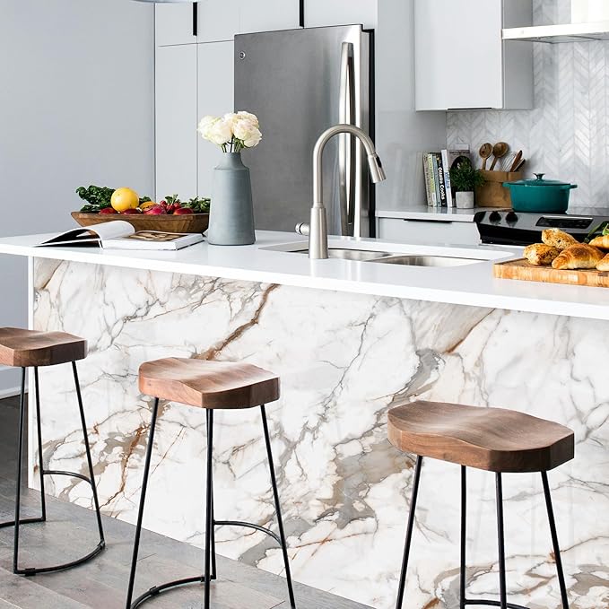 Marble Peel and Stick Waterproof Wall Paneling, Covers 38.75 Sq. Ft. - Image 6