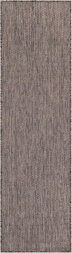 Unique Loom Outdoor Solid Collection Area Rug - Image 3