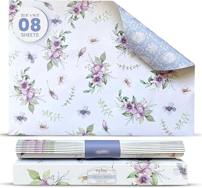 8X Linen Scented Drawer Liners for Dresser by avelinetwobrothers