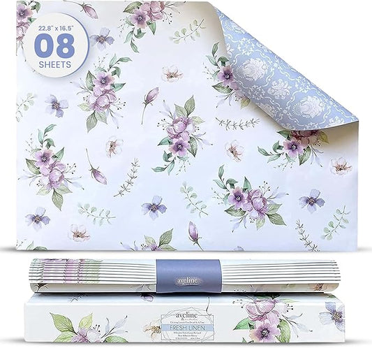 8X Linen Scented Drawer Liners for Dresser by avelinetwobrothers