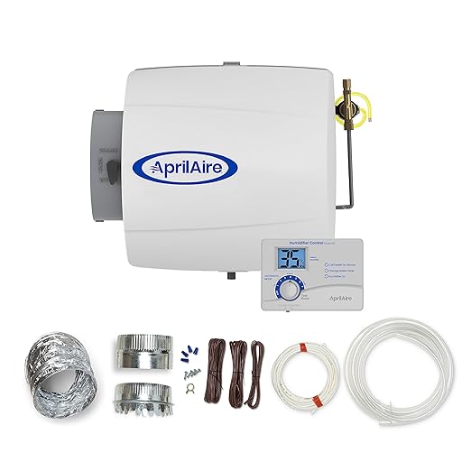 AprilAire 500 12-gal. Whole-House Small Bypass Evaporative Humidifier by AprilAire