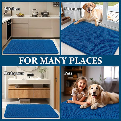 OLANLY Dog Door Mat for Muddy Paws 45x27, Absorbs Moisture and Dirt, Absorbent - Image 8