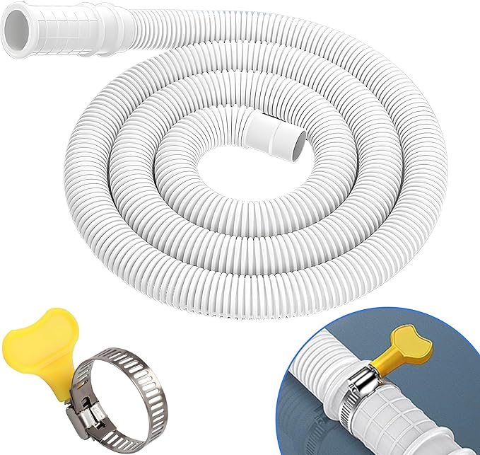 Dehumidifier Drain Hose Kit – Universal PVC Corrugated Drain Hose by Unknown