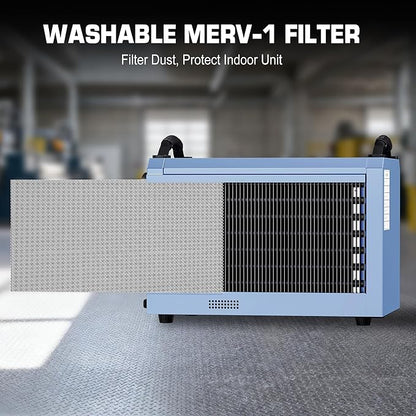 145 Pints Commercial Dehumidifier, Industrial Water Damage Unit up to 6 - Image 8