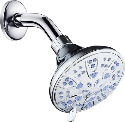 AquaDance Antimicrobial – Anti-Clog High-Pressure 6-Setting Shower Head - Image 5