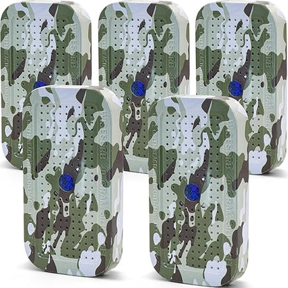 5 Packs Gun Safe Dehumidifier 40 Gram Reusable Indicating Silica Gel Desiccant by Wisesorb