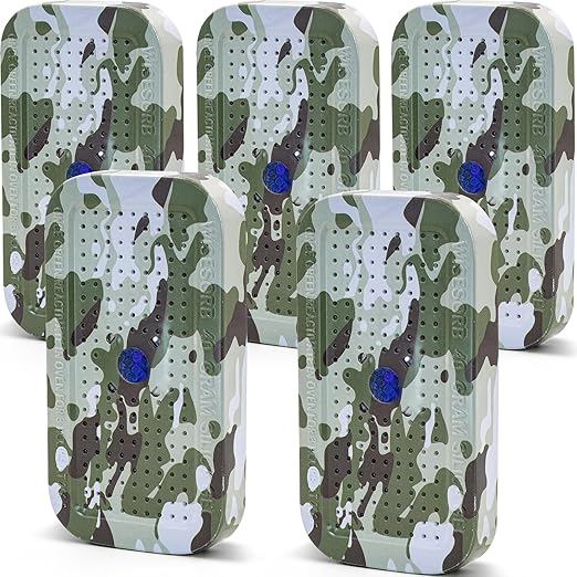 5 Packs Gun Safe Dehumidifier 40 Gram Reusable Indicating Silica Gel Desiccant by Wisesorb