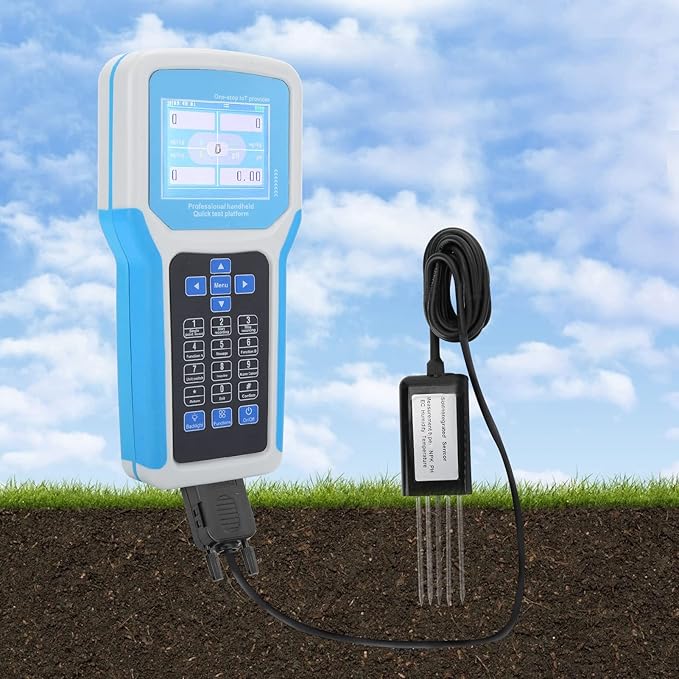 Fdit Soil Tester 240V Intelligent Npk English Version Handheld Phnitrogen Soil - Image 7