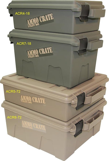 MTM ACR4-18 Ammo Crate Utility Box-Carry up to 65lbs of gear-Stackable design - Image 7