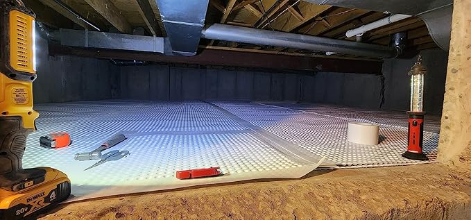 Whitecap Dimple Drainage Matting 4' x 50' - Image 3