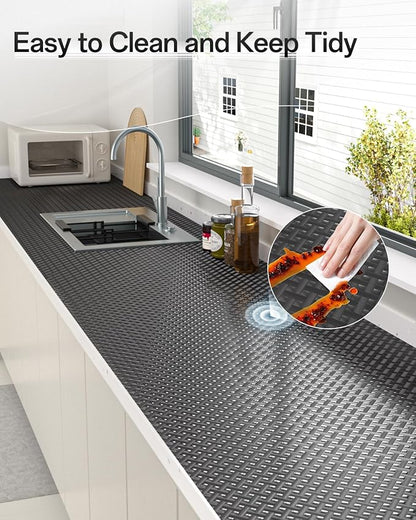 Shelf and Drawer Liner for Kitchen Cabinet, Non-Adhesive 12in x 120in - Image 7