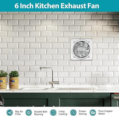 HG Power 6 Inch Exhaust Fan: Kitchen Exhaust Fans - Image 8