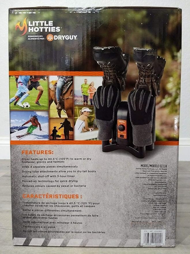 Little Hotties Footwear, Helmet Odor Reducing Multi-Purpose Dryer - Image 3