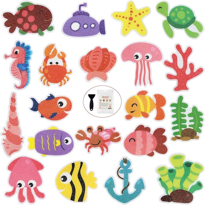 Non Slip Bathtub Stickers by Secopad