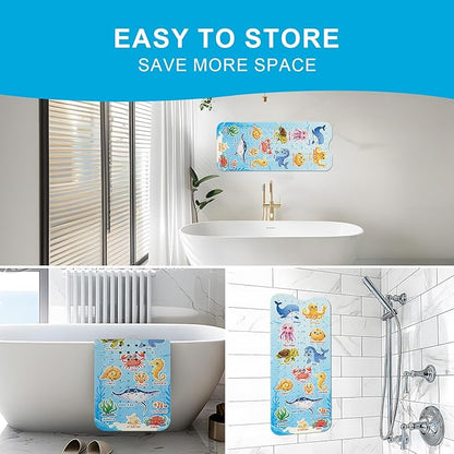 XIYUNTE Baby Bath Mat for Tub Non Slip Kids Bath Mat - Image 5