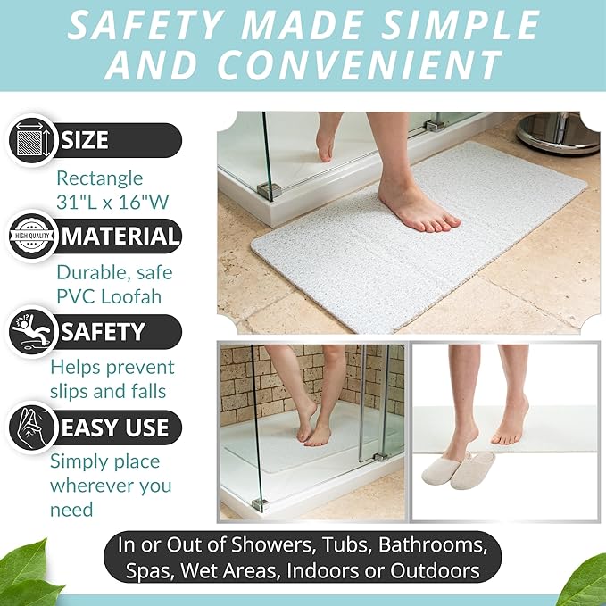 Non Slip Bathtub Mat Shower Mat - Image 3