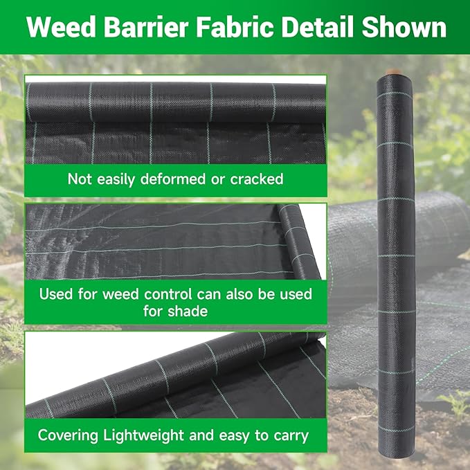 Weed Barrier Fabric Planting Cover - Image 4