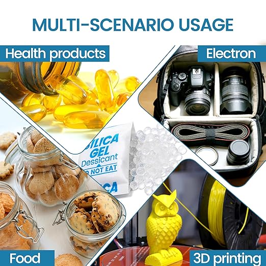 Silica Gel Packets, Moisture Absorbers Desiccant Packs - Image 5