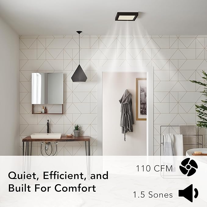 Broan® 110 CFM Decorative Bathroom Exhaust Fan - Image 5