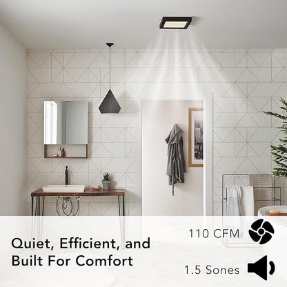 Broan® 110 CFM Decorative Bathroom Exhaust Fan - Image 5