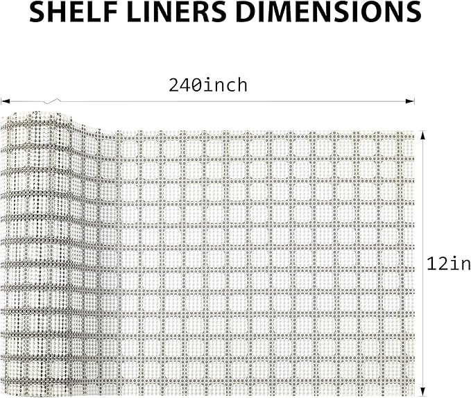 Shelf Liners for Cabinets-Drawer Liner Cabinet Liners for Shelves Kitchen - Image 7