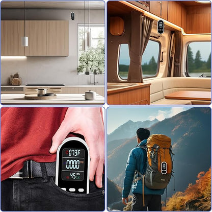 Portable Carbon Monoxide Detector Mini air Quality Monitor - Image 6