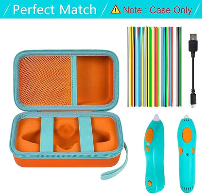 ANKHOH Organizer Case for 3Doodler Start+ Essentials 3D Pen for Kids, EVA - Image 3