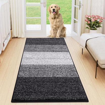Smiry Dog Door Mat for Muddy Paws, Absorbs Moisture and Dirt, Low-Profile by Smiry