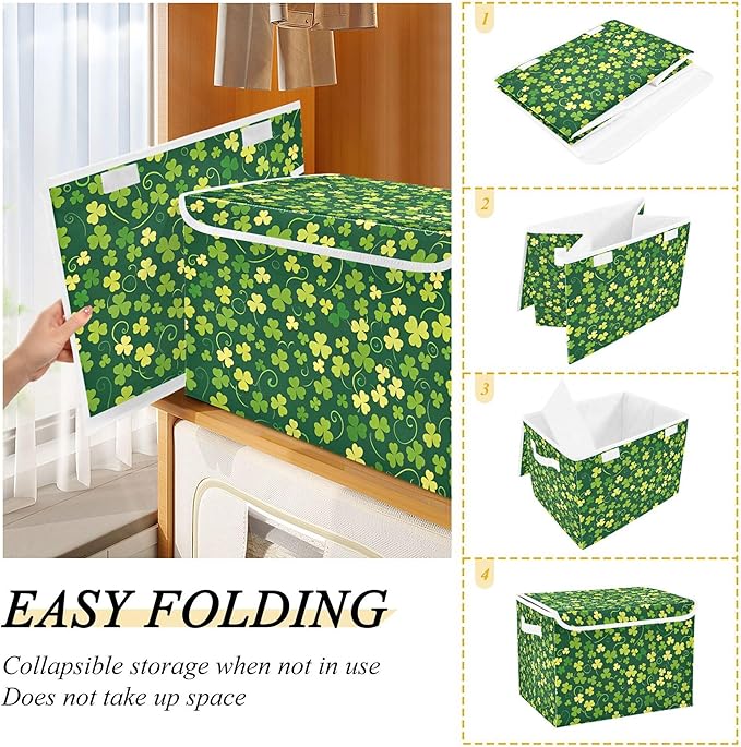 xigua St. Patrick's Day Storage Bins - Image 4