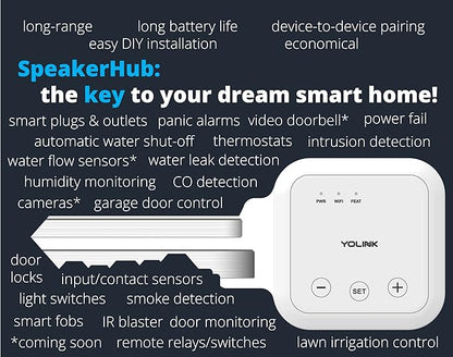 YoLink Water Leak Sensor 2, 1/4 Mile World's Longest Range Smart Home Water - Image 9