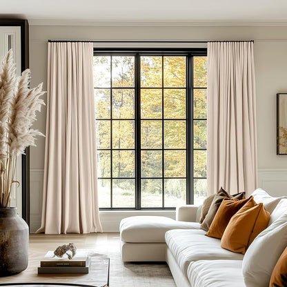 INOVADAY Thermal Sliding Door Curtains 100% Blackout Curtains - Image 3